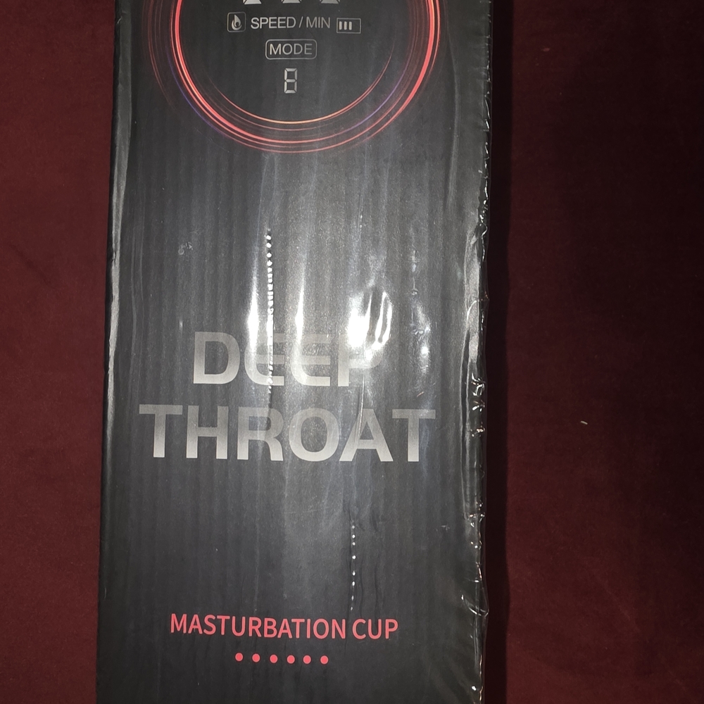 Deep Throat Masturbation Cup - Black